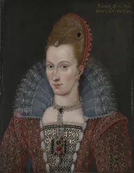 Porträt von Anne von Dänemark (1574-1619)